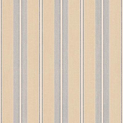 Galerie Stripes And Damask 2 Yellow Gold Cushion Stripe Smooth Wallpaper