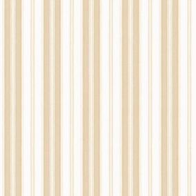 Galerie Stripes And Damask 2 Yellow Gold Heritage Stripe Smooth Wallpaper