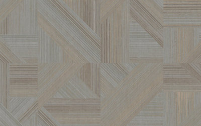 Galerie Structura Blue Grey Geometric Textured Wallpaper