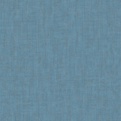 Galerie Structura Blue Plain Textured Wallpaper
