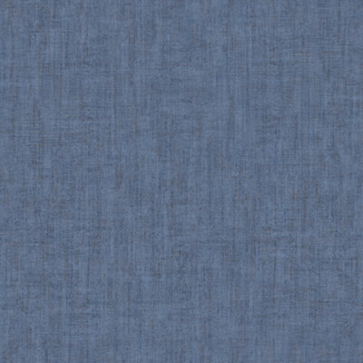 Galerie Structura Blue Plain Textured Wallpaper