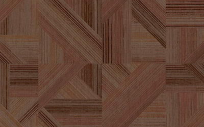 Galerie Structura Red Geometric Textured Wallpaper