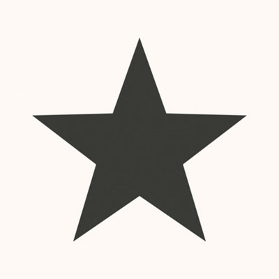 Galerie Style Sisters Single Star Black Cream SS21244 Wallpaper