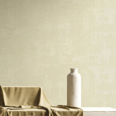 Galerie Synergy Beige Distressed Texture Wallpaper