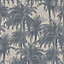 Galerie Ted Baker Eden Blue Treetops Design Wallpaper Roll