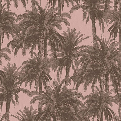 Galerie Ted Baker Eden Pink Treetops Design Wallpaper Roll