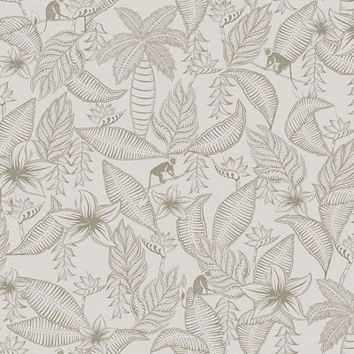 Galerie Ted Baker Fantasia Green Monflo Leaf Wallpaper Roll