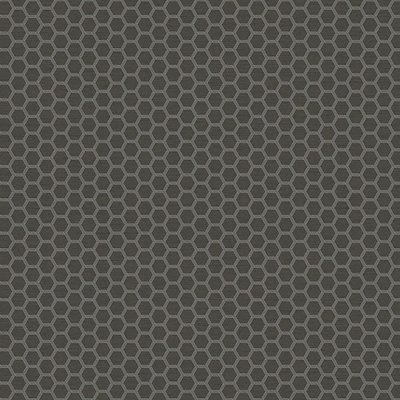 Galerie Ted Baker Fantasia Silver/Grey Geometric Hexie Wallpaper Roll