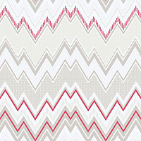 Galerie Tempo beige red pink white chevron smooth wallpaper