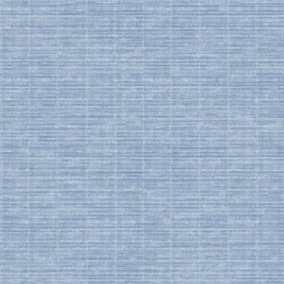 Galerie TexStyle Blue Woven Weave Texture Wallpaper Roll