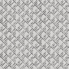 Galerie TexStyle Grey Geometric Block Flock Wallpaper Roll