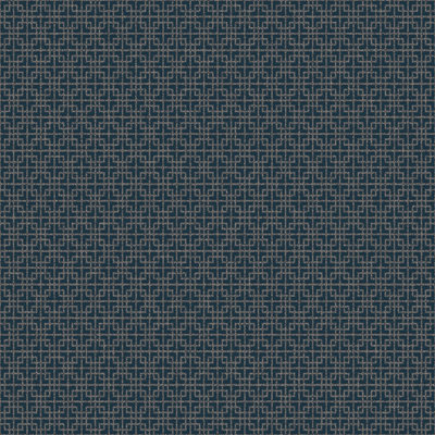 Galerie TexStyle Navy Greek Key Texture Wallpaper Roll