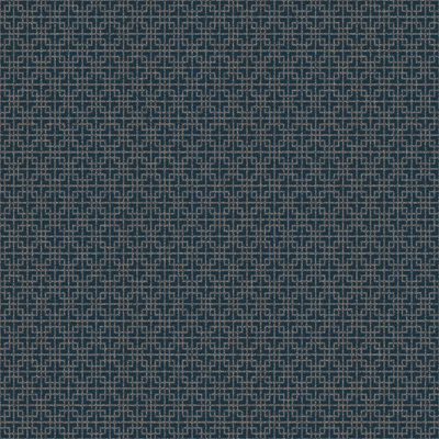 Galerie TexStyle Navy Greek Key Texture Wallpaper Roll