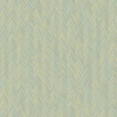 Galerie Texture FX Green Gold Fibre Weave Textured Wallpaper