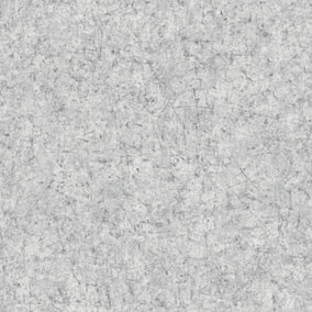 Galerie Texture FX Grey Silver Scratch Textured Wallpaper