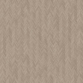 Galerie Texture FX Taupe Light Gold Fibre Weave Textured Wallpaper