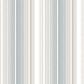 Galerie Texture Style Blue Fading Stripe Smooth Wallpaper