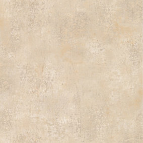 Galerie Texture Style Cream Distressed Plaster Effect Smooth Wallpaper
