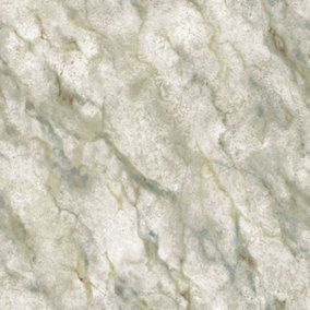 Galerie Texture Style Green Cracked Stone Smooth Wallpaper