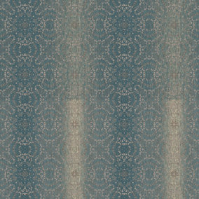 Galerie Texture Style Green Intricate Damask Smooth Wallpaper
