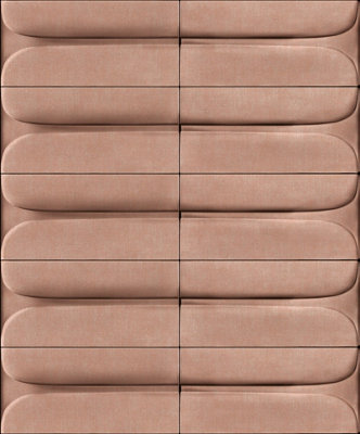 Galerie The New Design Book Bronze Brown Geometric Motif A4 Wallpaper Sample