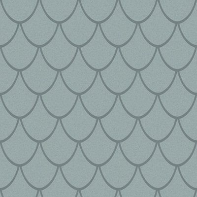 Galerie The New Design Book Grey Green Geometric Embossed Wallpaper