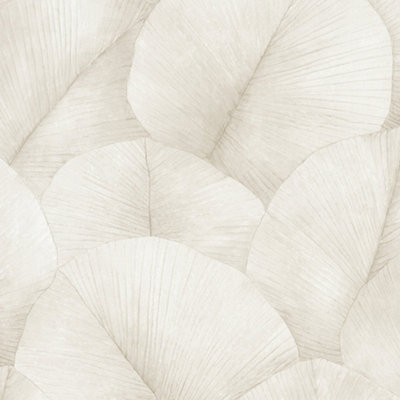 Galerie The New Design Book Natural Textured Palm Leaf  Wallpaper