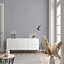 Galerie The New Textures Book Lilac/Grey Linen Texture Wallpaper Roll