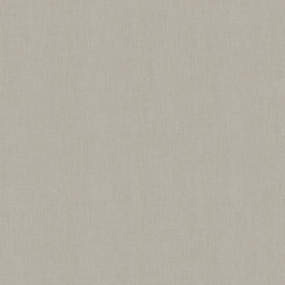 Galerie The New Textures Book Mid Grey Linen Texture Wallpaper Roll