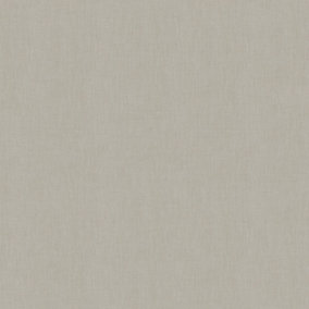 Galerie The New Textures Book Mid Grey Linen Texture Wallpaper Roll