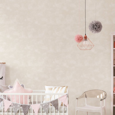 Galerie Tiny Tots 2 Beige Baby Texture Smooth Wallpaper