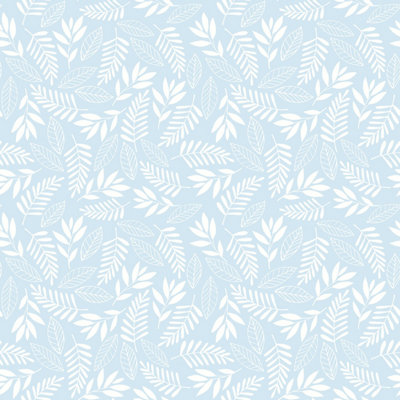 Galerie Tiny Tots 2 Light Blue Koala Leaf Smooth Wallpaper