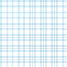 Galerie Tiny Tots 2 Light Blue Plaid Smooth Wallpaper