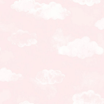 Galerie Tiny Tots 2 Pink Cloud Smooth Wallpaper