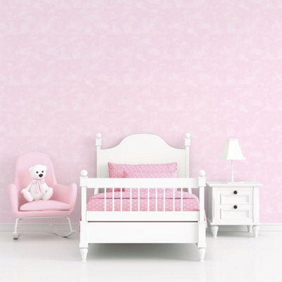 Galerie Tiny Tots 2 Pink Glitter Baby Texture Smooth Wallpaper