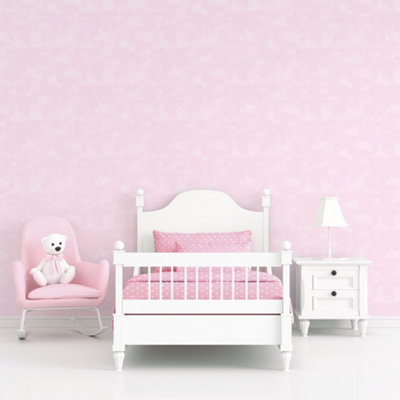 Galerie Tiny Tots 2 Pink Glitter Baby Texture Smooth Wallpaper