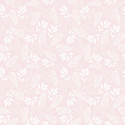 Galerie Tiny Tots 2 Pink Koala Leaf Smooth Wallpaper