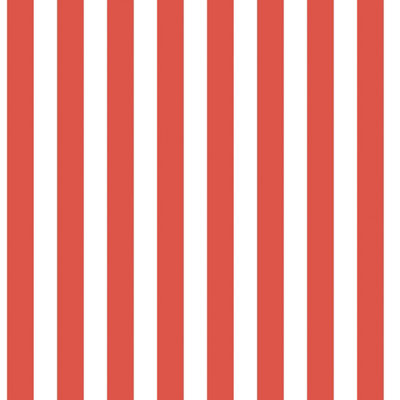 Galerie Tiny Tots 2 Red Regency Stripe Smooth Wallpaper