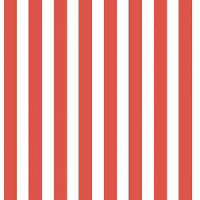 Red Stripe Wallpaper | Wallpaper & wall coverings | B&Q
