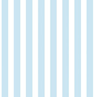 Galerie Tiny Tots 2 Sky Blue Regency Stripe Smooth Wallpaper