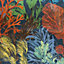 Galerie Tropical Collection Blueberry Bora Bora Coral Inspired Wallpaper Rolll
