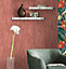 Galerie Tropical Collection Red Apple Tuvalu Plain Texture Effect Design Wallpaper Roll