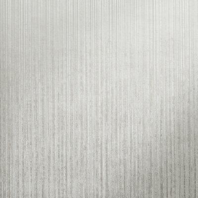 Galerie Universe Fossil Grey Metallic Stripe Wallpaper Roll