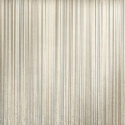 Galerie Universe Oat Beige Jupiter Metallic Stripe A4 Wallpaper Sample