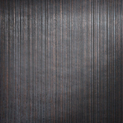 Galerie Universe Ocean Blue Jupiter Metallic Stripe A4 Wallpaper Sample