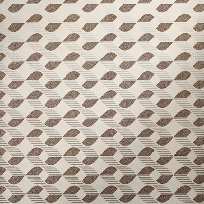 Galerie Universe Sand Beige Venus Glass Stone Geometric Wave Wallpaper Roll