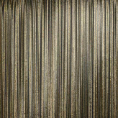 Galerie Universe Umber Brown Jupiter Metallic Stripe Wallpaper Roll