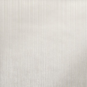 Galerie Universe White Jupiter Metallic Stripe Wallpaper Roll