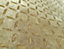 Galerie Urban Classics Brown Gold Soho Metallic Industrial Grid Wallpaper Roll