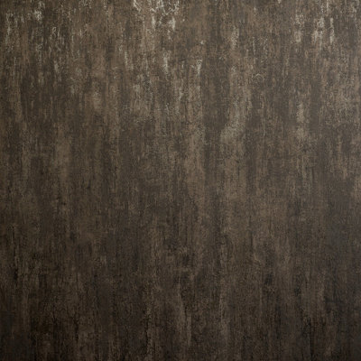 Galerie Urban Classics Dark Brown Brera Metallic Abstract Distress Wallpaper Roll